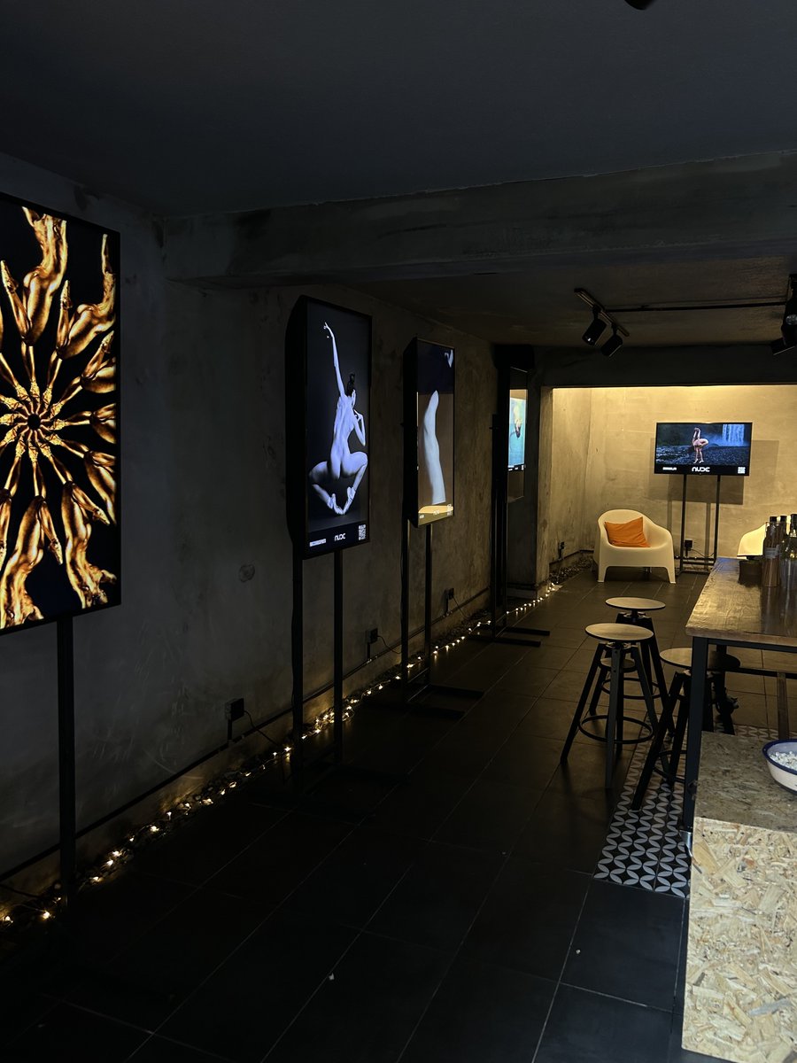 YazaneStudio's tweet photo. GM with Movement and Dance exhibition curated in collaboration with @nudenbrhood !

We wish to welcome you at our space in Beyoglu, Istanbull!  🫶🏻 https://t.co/RHZk7zOhXW
