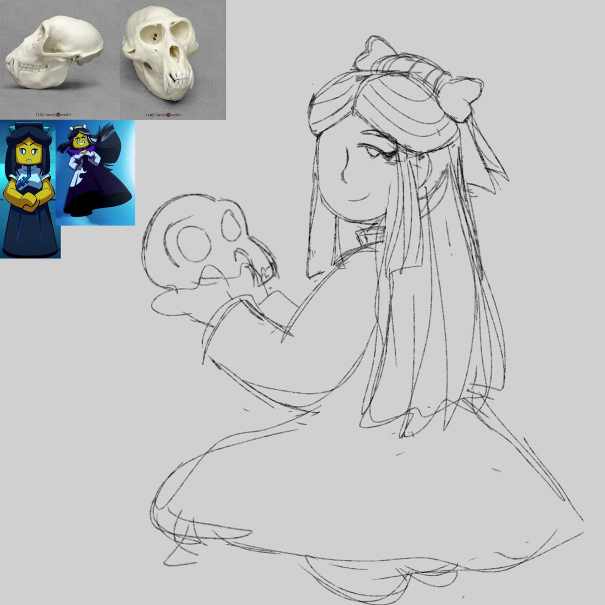 croissantk_'s tweet photo. #shadowbones WIPS https://t.co/da6KSZLzTV