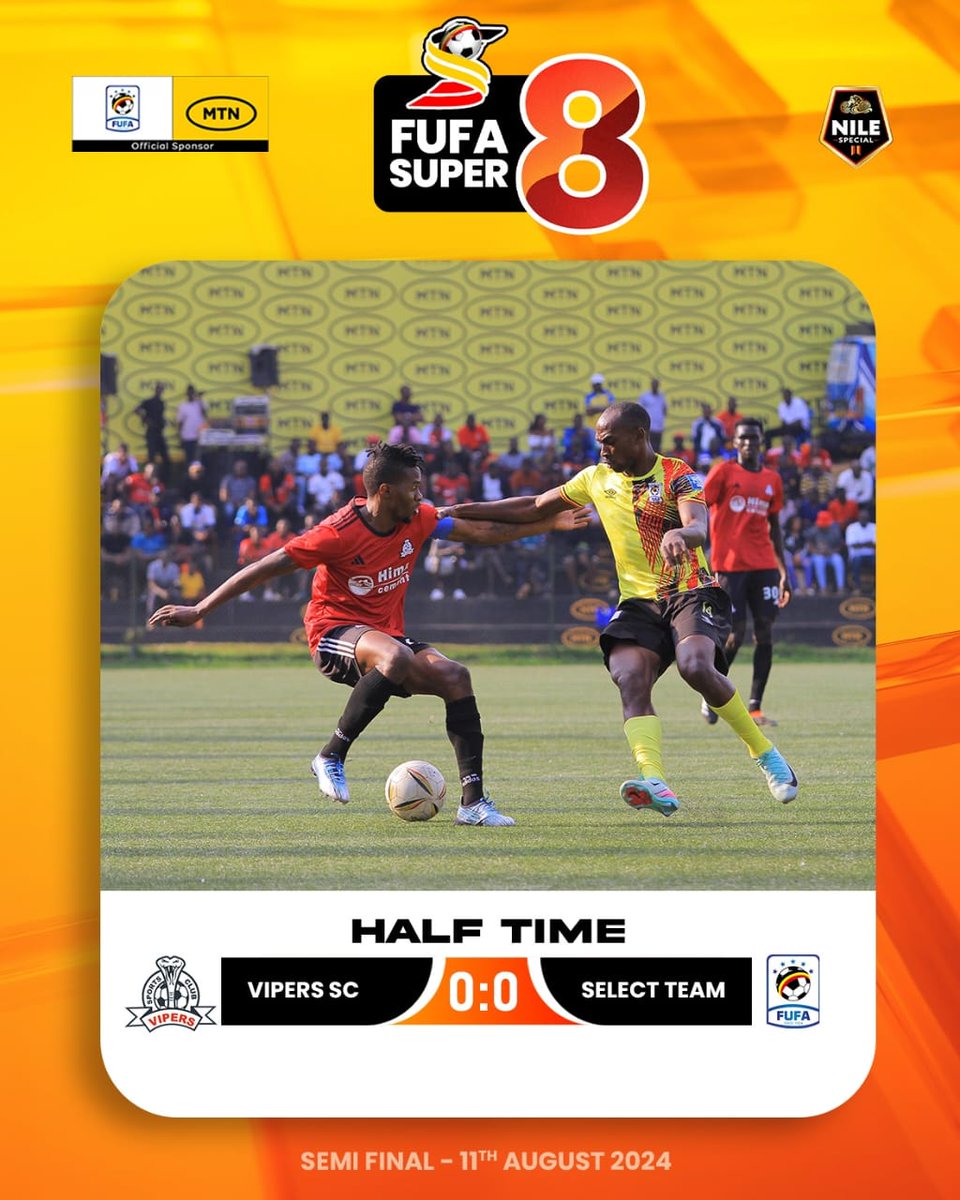 UgandaCranes's tweet photo. Goalless at the break here at the @mtnug @Omondi stadium.

#VIPUGA | #FUFASuper8 https://t.co/xH4lsNs9Xx