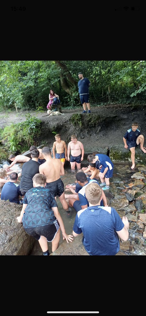 Vikings16s's tweet photo. Brilliant day up Cwmcarn Forest Drive. We take for granted such amazing places right on our doorstep. We walked, we ran, we worked, we dipped, we ate and we drunk bit most of all, we bonded!!!! Amazing bunch of players, parents & families. #Vikings #TeamBuiding #NewbridgeOnFire https://t.co/LKbW8lUY7k
