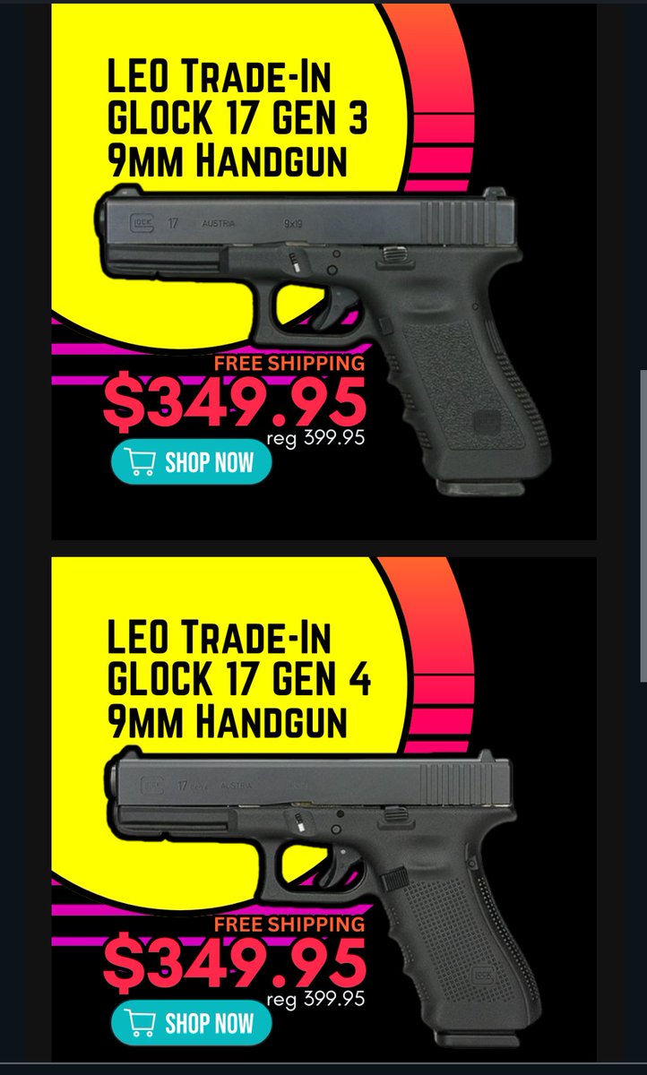 montzster's tweet photo. I sure don't know how @aimsurplus makes money.  I DO know they take lots of my wife's money, tho.  #glock. #cheap. #pewpew https://t.co/8neHHH1Yxi