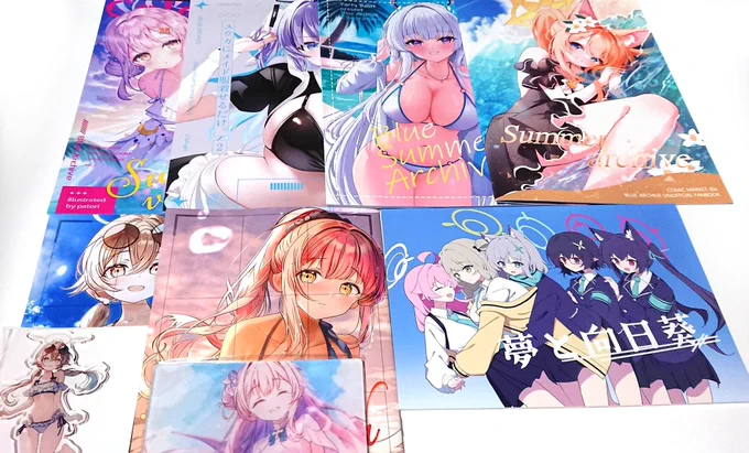 戦利品の写真をUPするまでがコミックマーケットだとされています。