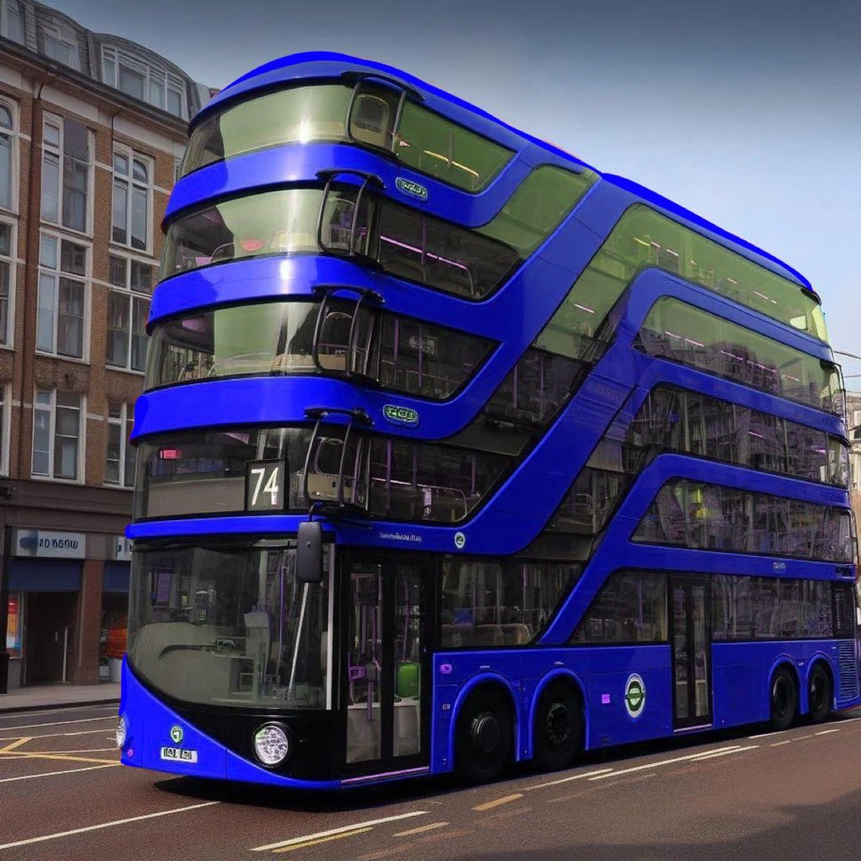 The Chelsea team bus on their way to lose yet another game