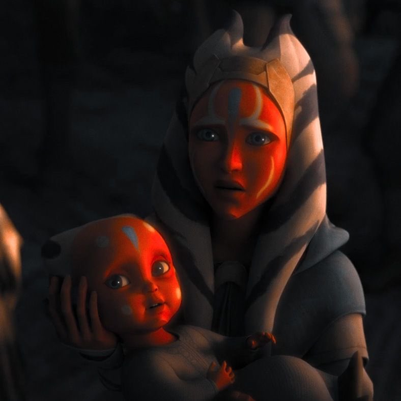 Ahsoka is as beautiful as her mother 💙