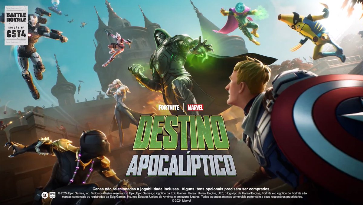 InfinityKGS's tweet photo. Qual a sua opinião sobre o Passe de Batalha do C5T4 — Destino Apocalíptico ? Qual skin ou item você mais curtiu ?
💬 — Comente aqui abaixo!
#goKGS 👑 https://t.co/8mv0ZJ22Jd