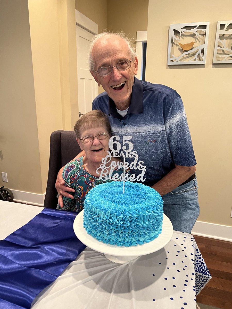 MariaLYoder's tweet image. So very happy to celebrate my amazing parents on their 65th anniversary!! Couldn’t ask for a better example of a loving and respectful couple! 6 kids, many grandkids, great-grandkids and love and joy always!! Honored to call them mom and dad!❤️