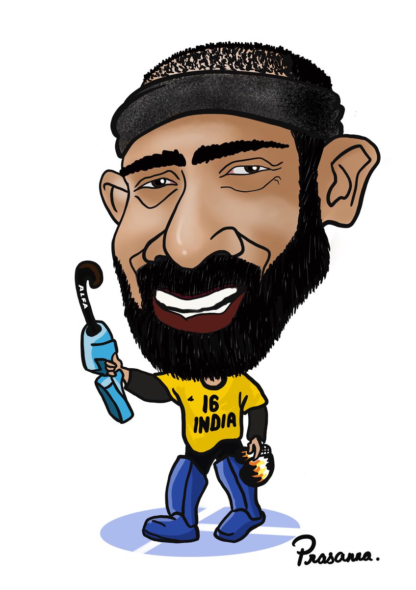 freesoultoons's tweet photo. Deserved all the credit for Indian Hockey Olympics 2024 Bronze 🥉👏🏾 #OlympicGames #Sreejesh https://t.co/4cIIDOB7gy