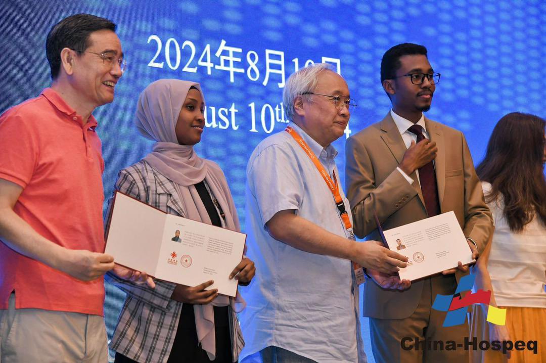 Ministry of Health- Somalia (@moh_somalia) on Twitter photo Officials from <a href="/MoH_Somalia/">Ministry of Health- Somalia</a> have concluded a high-level training in Beijing to strengthen Somalia's healthcare system, organized by China's commerce and health ministries. This collaborative effort will help improve healthcare delivery for the Somali people. Officials from <a href="/MoH_Somalia/">Ministry of Health- Somalia</a> have concluded a high-level training in Beijing to strengthen Somalia's healthcare system, organized by China's commerce and health ministries. This collaborative effort will help improve healthcare delivery for the Somali people.
