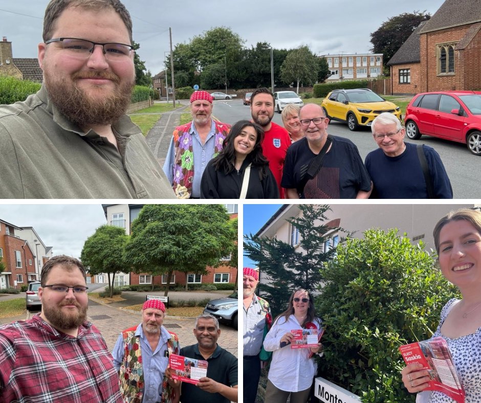 A busy few days speaking to local people in Bletchley East ward ahead of September’s by-election! 🌹

Local residents voted for change, help us deliver it by voting Labour on 12th September 🗳️
