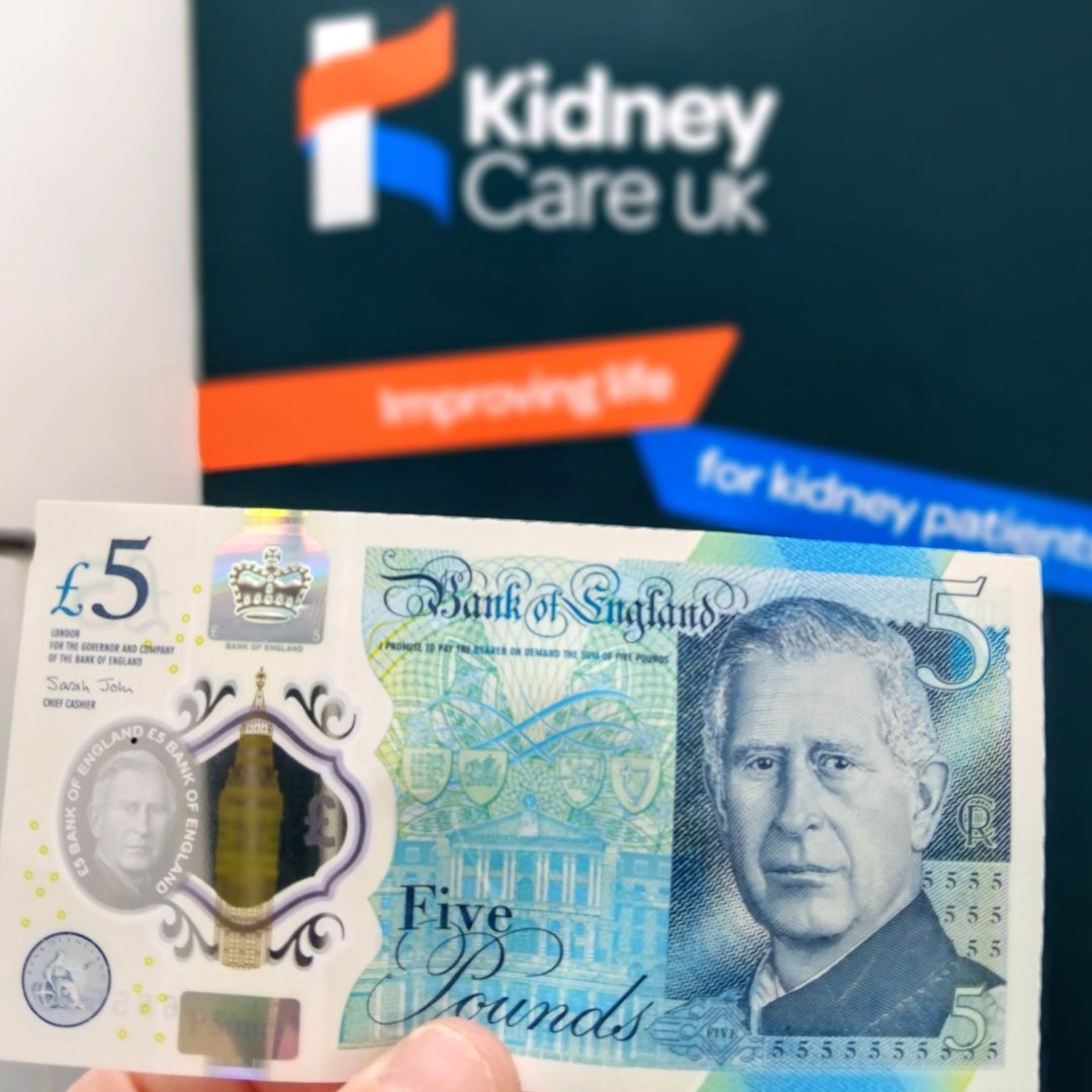 kidneycareuk's tweet image. 🌝 🌚 ⭐ It feels like the planets have aligned!

Through our #FirstFiver campaign we're encouraging people to donate their first new King Charles III five pound note to Kidney Care UK AND right now @paypal are adding £5 to every donation made here: paypal.com/uk/fundraiser/…
