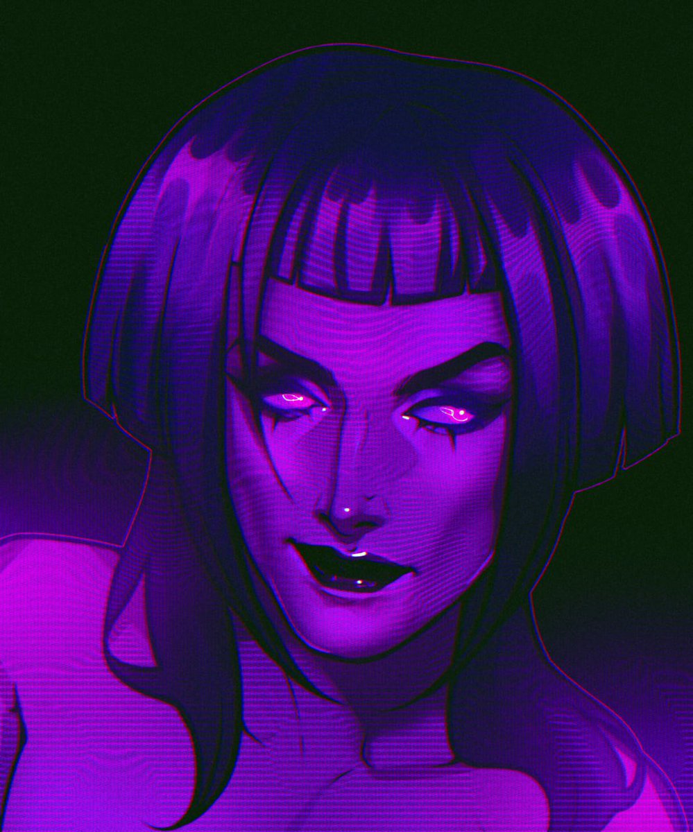 sleazy_art's tweet photo. QRT with your purple art ✨ https://t.co/TCZ4rfJD7K
