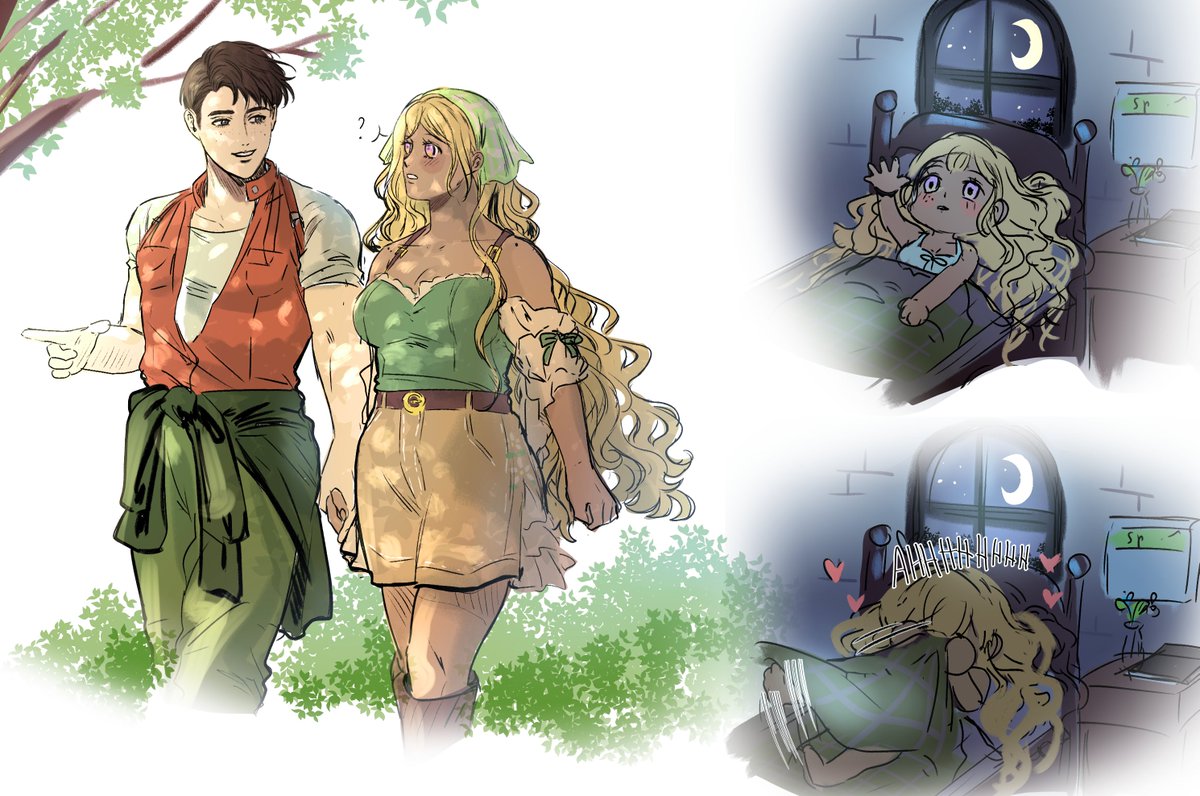 lavendel080's tweet photo. hehe #FieldsofMistria https://t.co/rsCmUeomKC