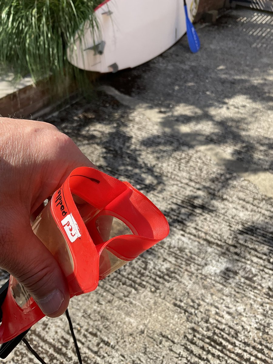 SiHathaway's tweet photo. @RedPaddleCo product fail and my iPhone now resides at the bottom of the river wey https://t.co/DjFSbxGrCG