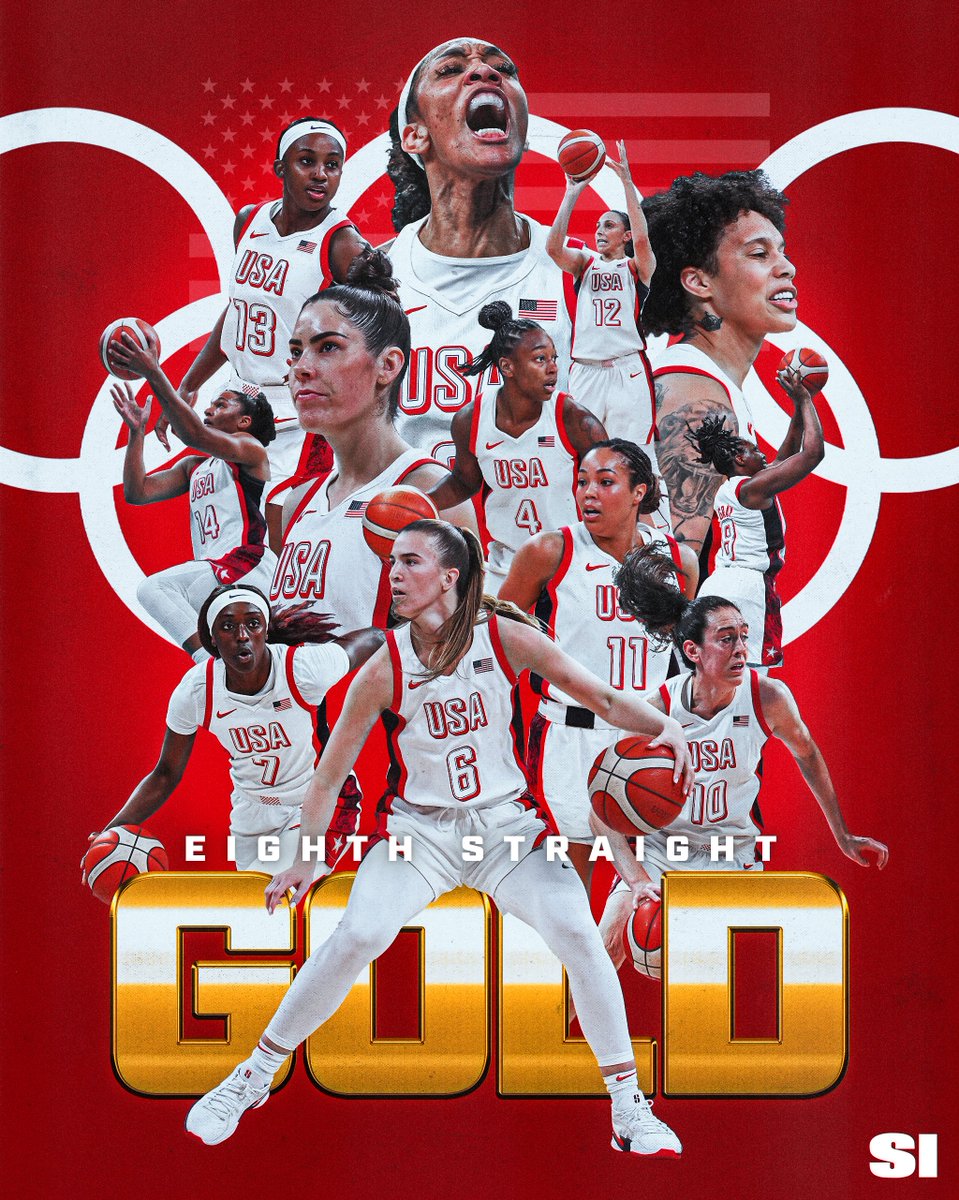 SInow's tweet photo. GOLD SECURED. AGAIN. 🥇🇺🇸 https://t.co/v5CydHWmSp