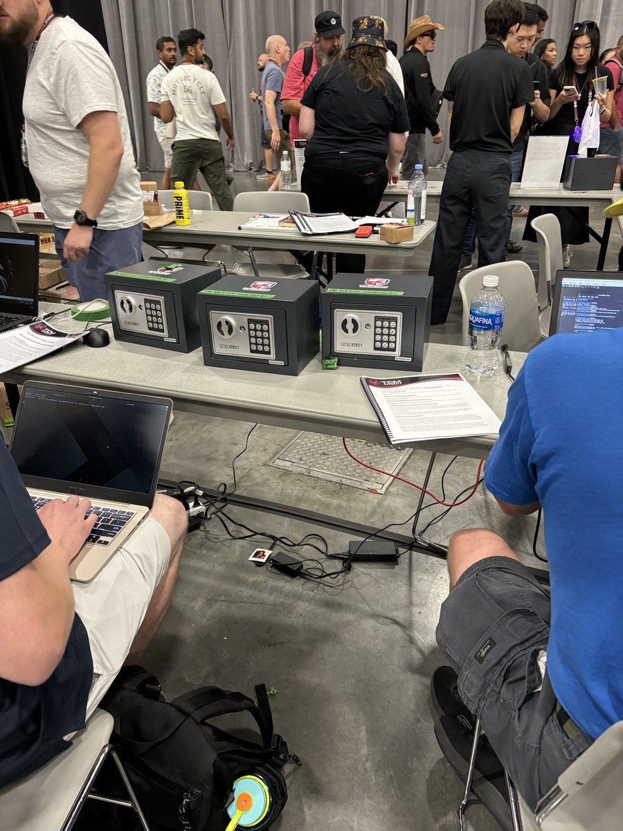 IoTvillage's tweet photo. Last day of @defcon 🥹Please come by and say hi. We have so many activities waiting for you starting at 10am! https://t.co/s0akXyQzIE