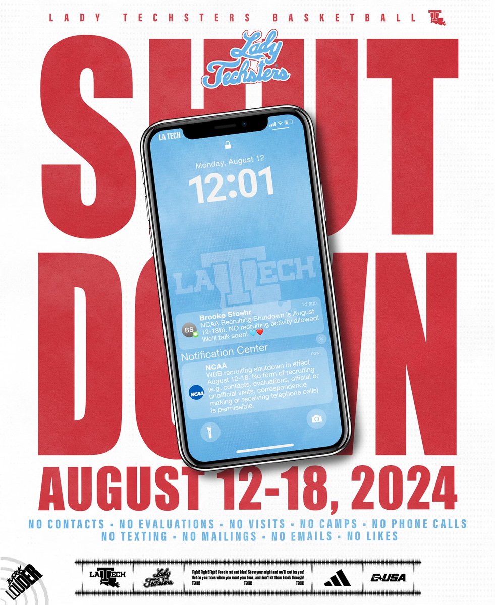 We’re Shutdown August 12-18th‼️🤫📵

#BarkLouder #LoveandServe 🩵❤️