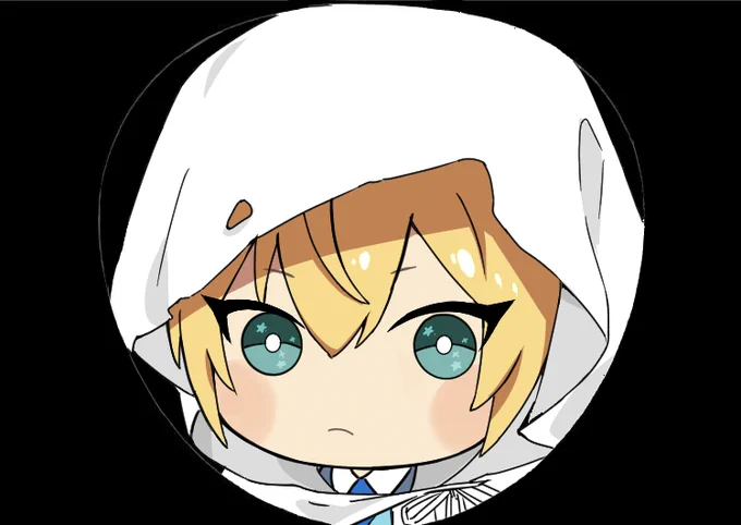 今回のうちわ描いた!かわいくできた! 