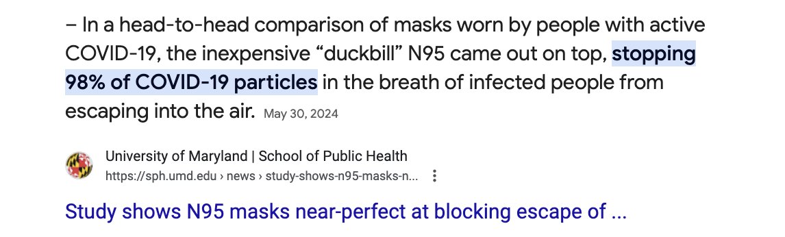 Jacqrat's tweet image. Someone on this site revealed their Dunning Krueger-ness saying, "Well if you see any research that says masks stop covid virus, let me know!" &amp;lt;SmugFace&amp;gt; You're welcome. #MasksSaveLives #CovidIsNotOver #LongCovid is something to avoid at all costs.  sph.umd.edu/news/study-sho…