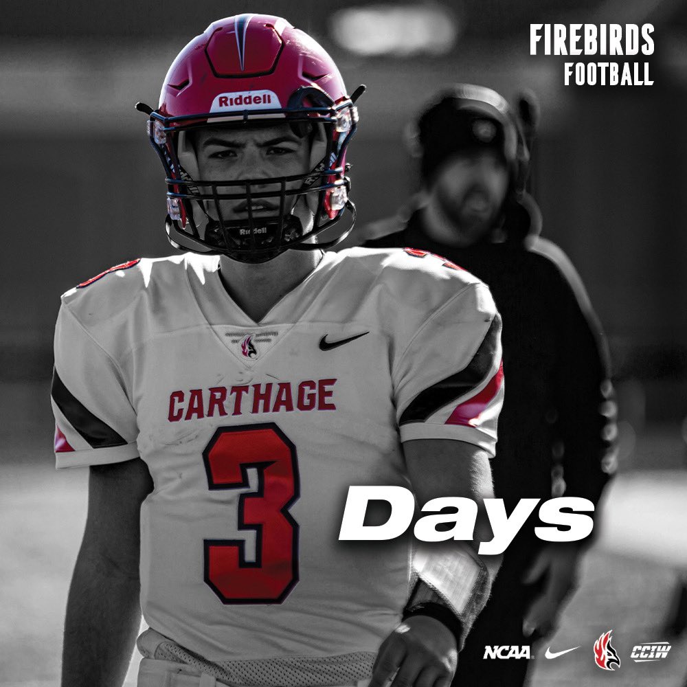 Carthage College Football tweet media