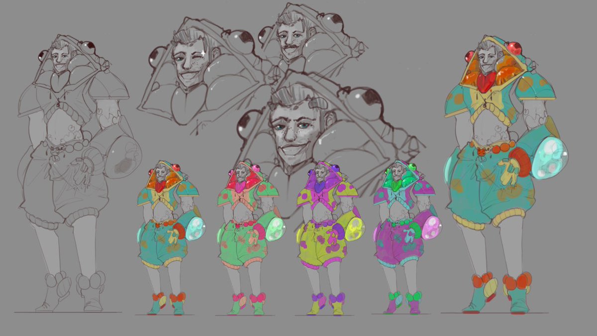 ArthurCandeland's tweet photo. Overwatch styled Fan frog character.
(gameplay and weapon concepts to come)

#conceptart #digitalart #Fanart #Overwatch2 https://t.co/XJu4sEI4xx