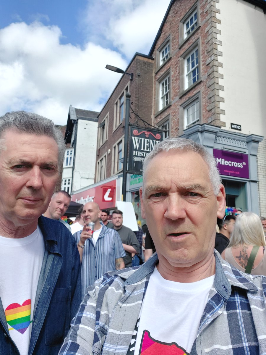 DerekFarrow's tweet photo. My hubby and me at Wigan Pride -10 August 2024 https://t.co/QJtamOUkJ3