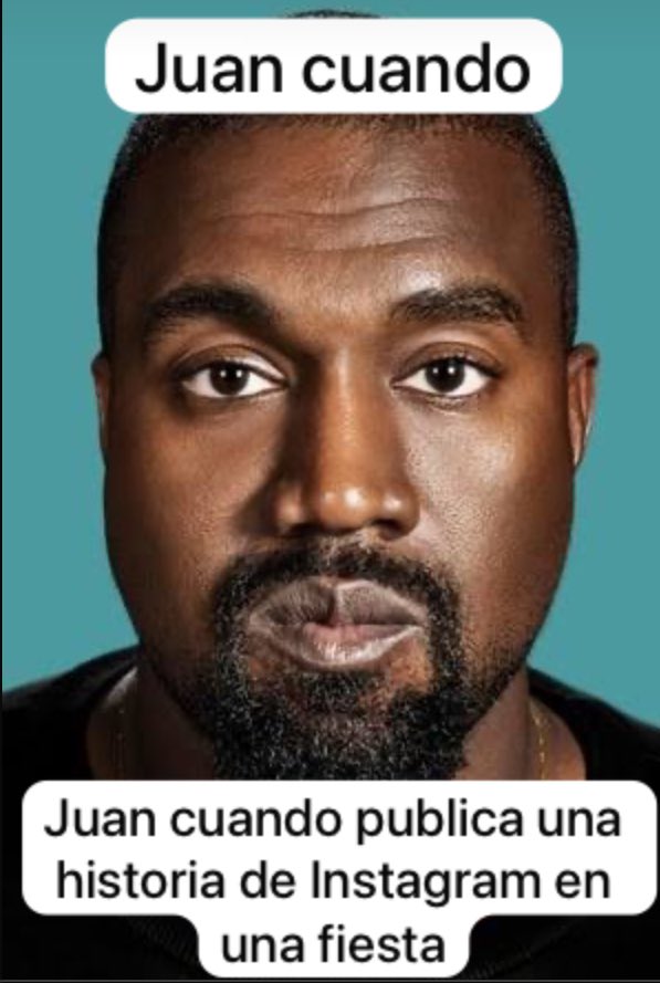 La cara de Juan cuando