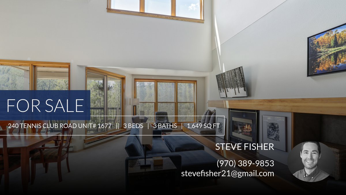 This 3 bedroom home could be yours! Call me at (970) 389-9853 to schedule a showing.  Recent price drop, too! homeforsale.at/240_TENNIS_CLU…