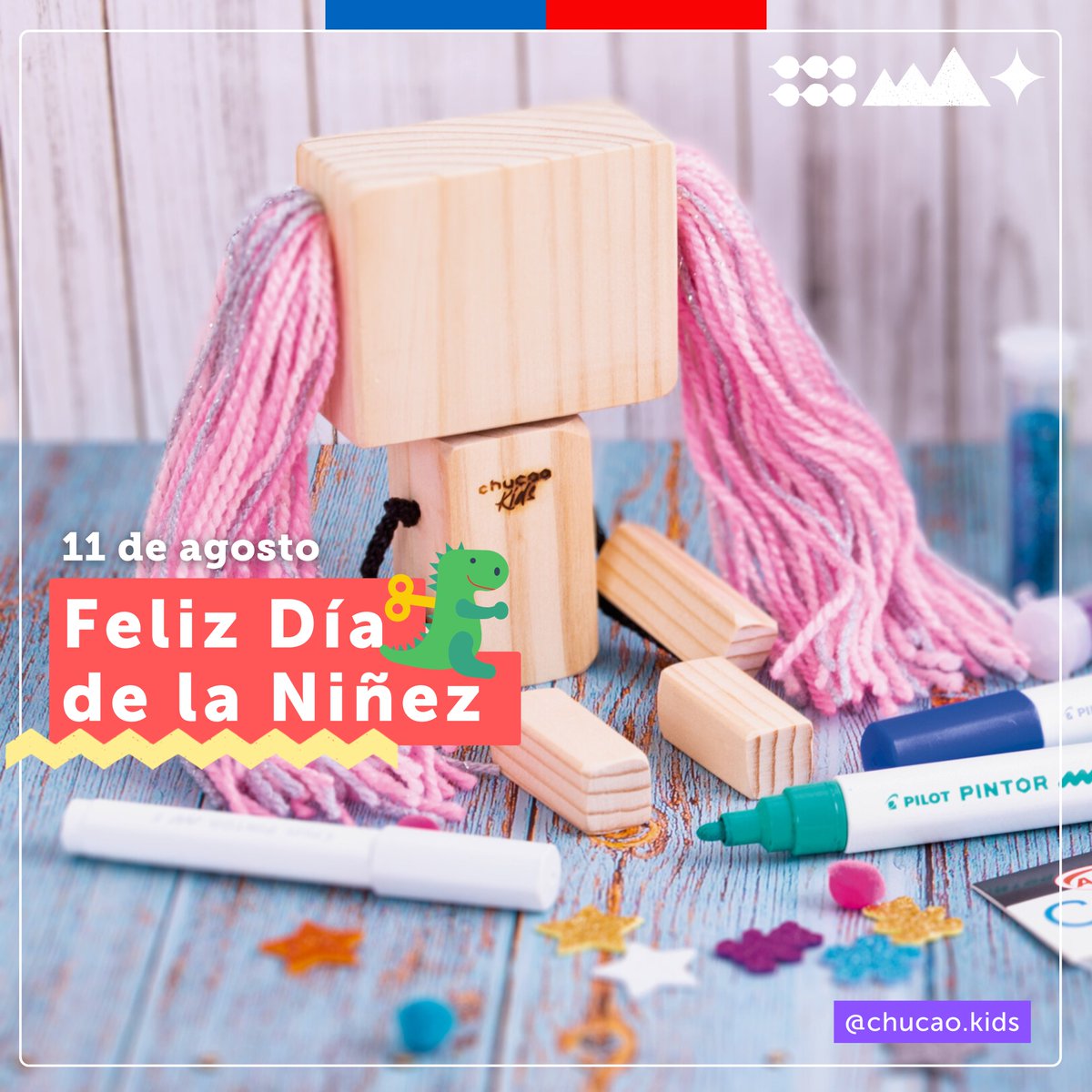 Hoy celebramos a los más pequeños y pequeñas de la casa. ¡Que su amor, imaginación y alegría se mantenga siempre! ❤️