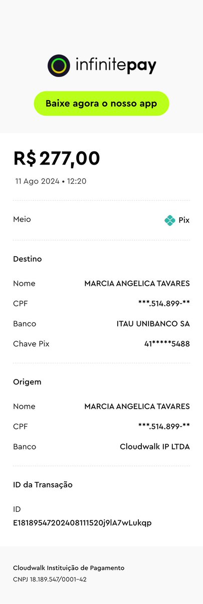 marcinha_br22's tweet photo. A InfinitePay tem Pix, cartões, emissão de boletos e soluções para vender presencialmente ou à distância. Abra sua conta grátis em 5 minutos:
https://t.co/B41VnaWDyb https://t.co/W4OHvYokRa