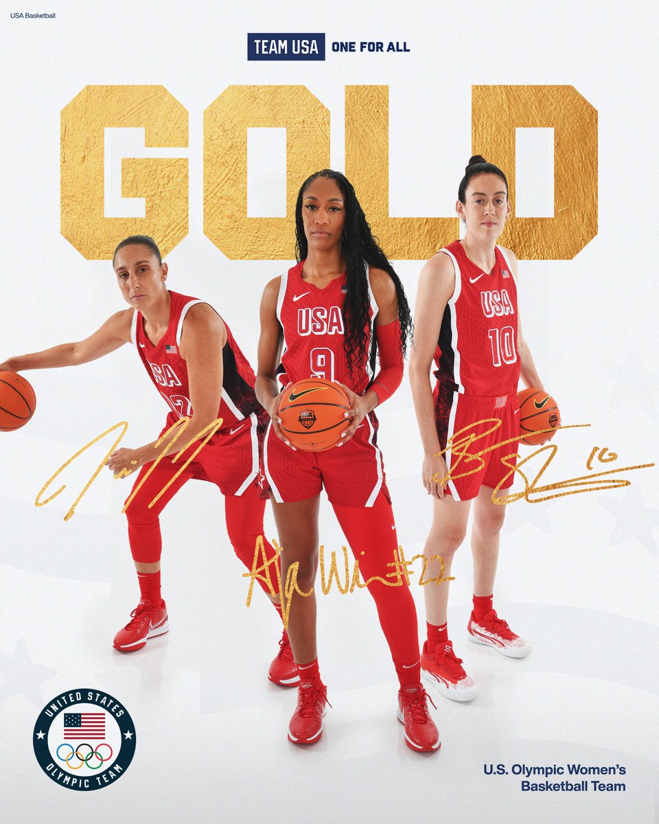 TeamUSA's tweet photo. DYNASTY DEFENDED 🥇 

#ParisOlympics https://t.co/UxU4t7S8Vd
