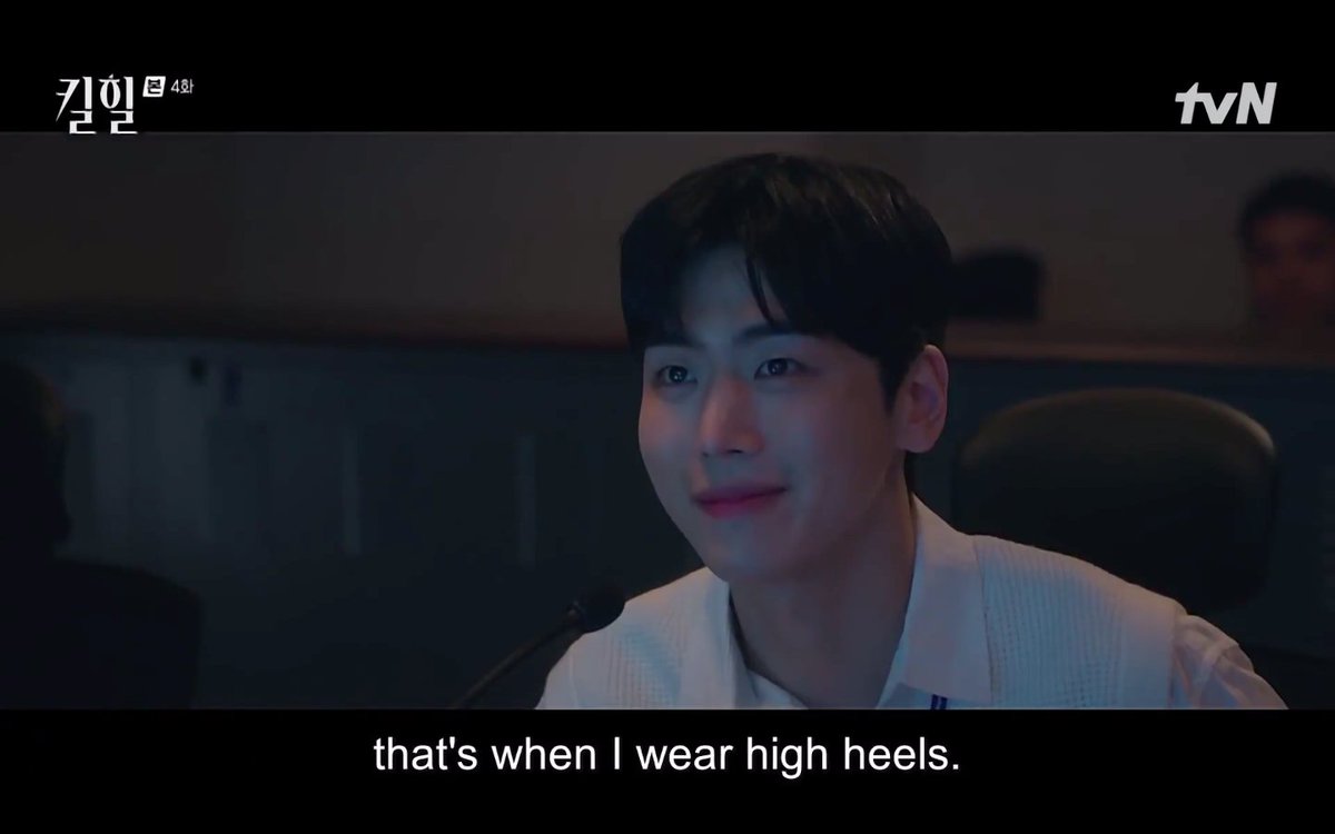 alfsaery's tweet photo. looks like woo hyun has a #1 fan, seo junbeom PD. well, sir, very much understandable 😆 #KimHaneul #KillHeel https://t.co/5YpkdTQ5ar