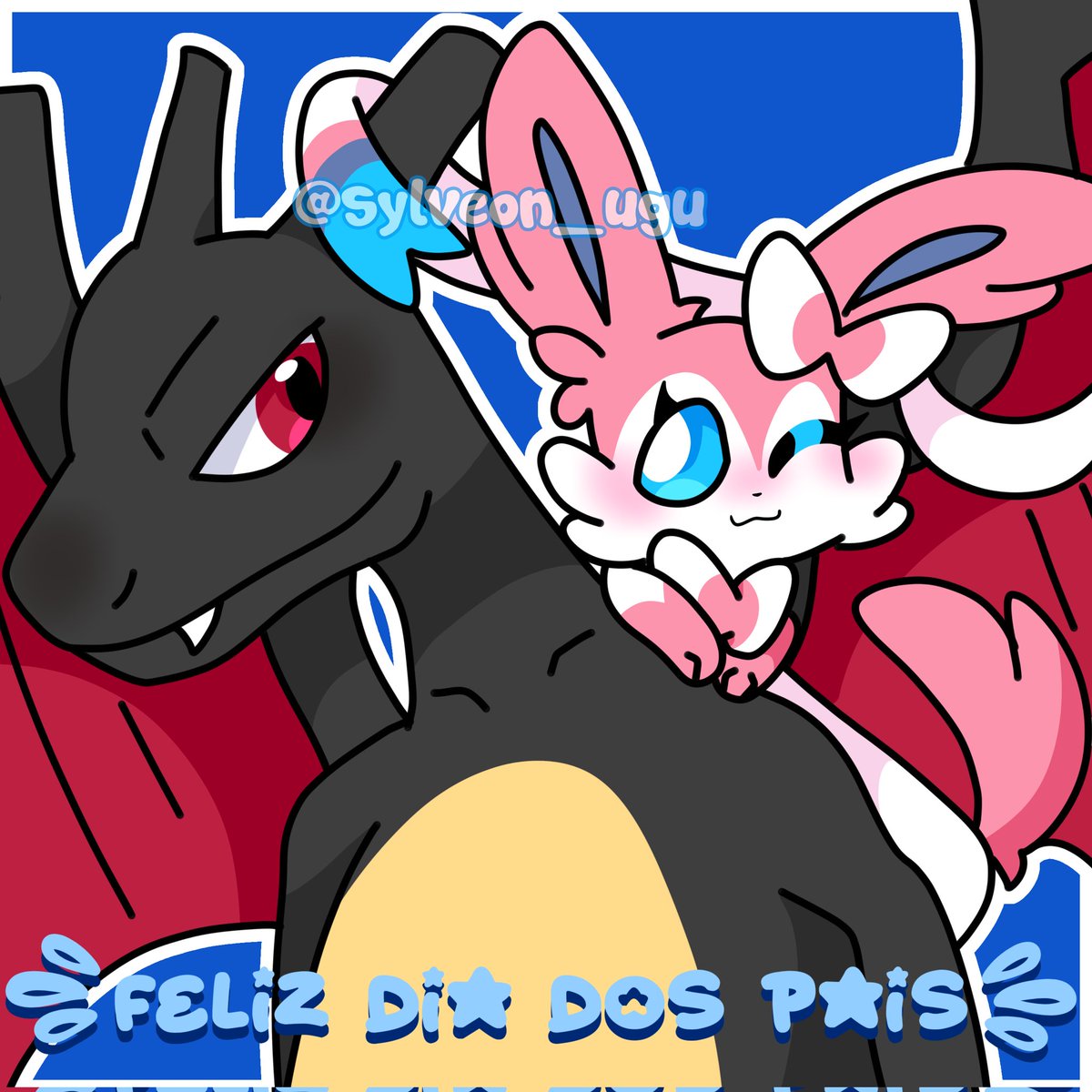 sylveon_ugu's tweet photo. 🖤 Feliz dia dos pais 🩷
#pokemon #pokemonsylveon #sylveon #pokemoncharizard #charizard #pokemonshiny https://t.co/RncL5dzi60