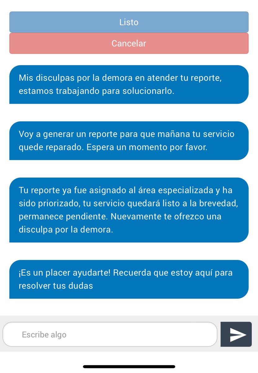 gpinap's tweet photo. Sigo esperando! Quedaron ayer sábado (4 días del reporte) Llamaron en la noche, piden mas tiempo, juran que hoy domingo queda resuelto. La app dice las mismas “cantinfladas”. Será q si @carlosslim @Carlos_Slim_D @hectorslimseade @arturoelias @infinitum @Telmex @TELMEXSoluciona??? https://t.co/SQoO9iZ4Xp