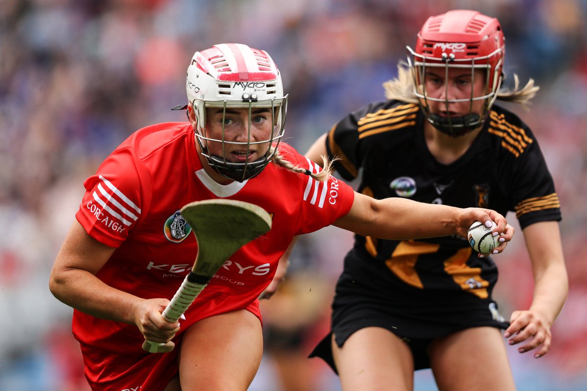 OfficialCamogie's tweet photo. FT score here in Croke Park in the Glen Dimplex All-Ireland Intermediate Final⏰
🔴Cork 1-11
🟡Kilkenny 1-10

Congratulations to @CorkCamogie crowned the GlenDimplex Intermediate Champions for 2024👏 Well done to the team and management and enjoy the celebrations🥳

#camogie120 https://t.co/wpjOfFVf6D