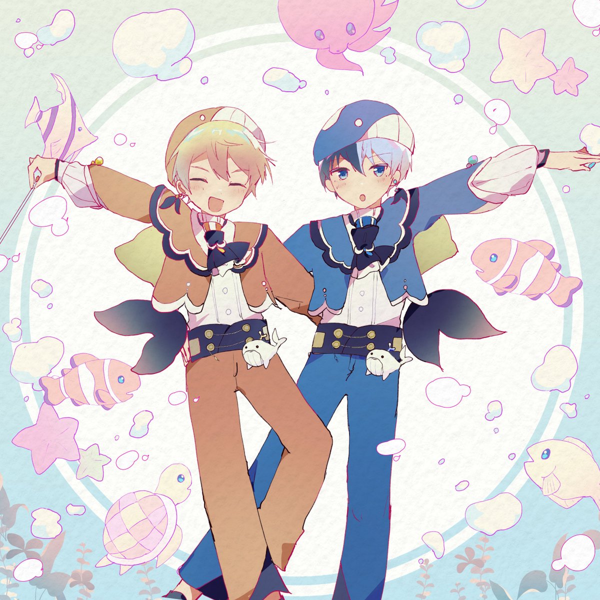 tonarino_san's tweet photo. 🐋🐠🐡 (冬司) https://t.co/GrrBtnhaJv