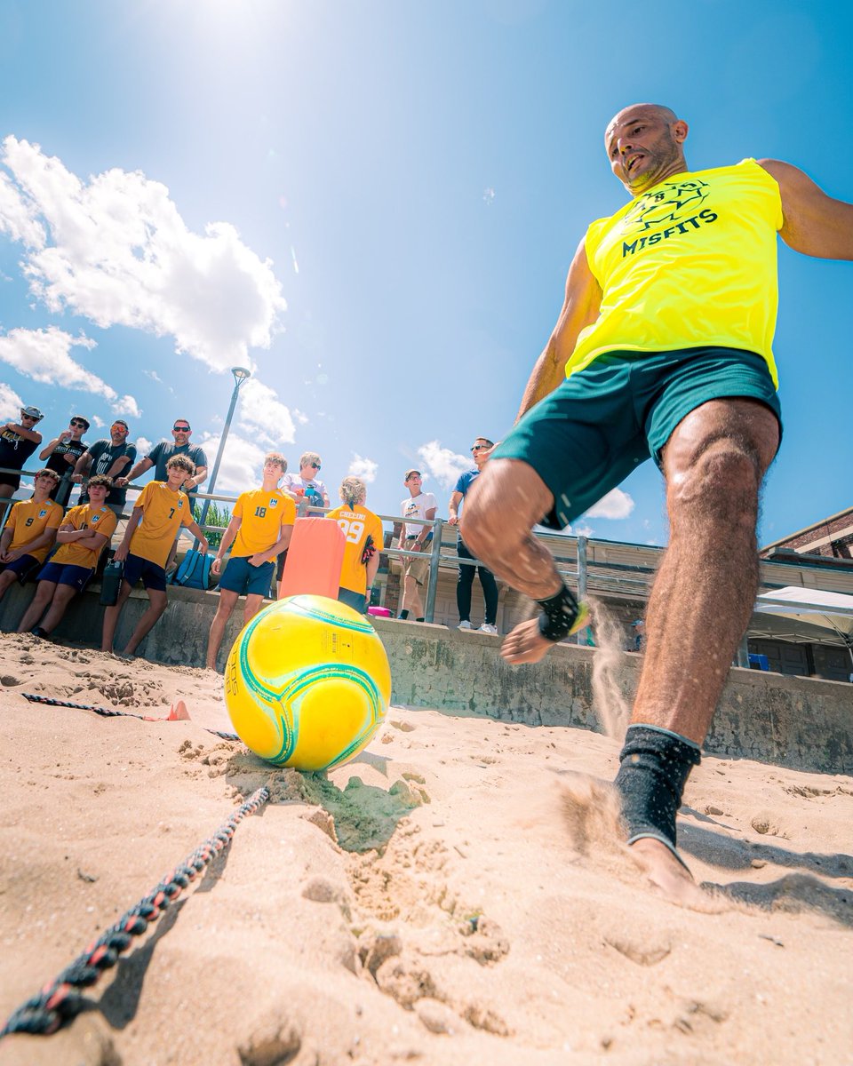 SoccerOnDaBeach's tweet photo. Year #16 in the 📚 Thanks to all the teams, sponsors and volunteers! #GoodVibes #SOTB2024 @ScottVallow @CampGoodDays https://t.co/vbJSPgocpU