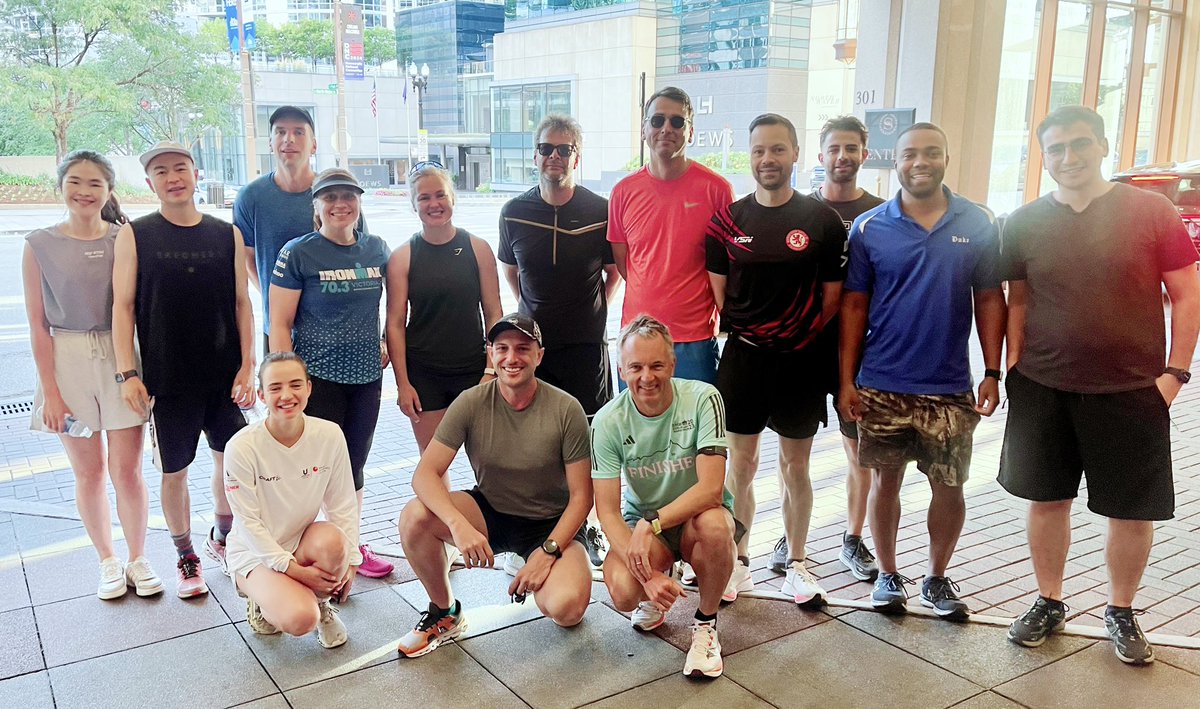 AOM_STR's tweet photo. Thank you to all the incredible and passionate runners who joined us this morning. What a fantastic #STRun! ☀️
Wishing everyone an energetic and productive Day 3 at AOM
@AOMConnect #AOM2024 https://t.co/vLxU6lxQ7u