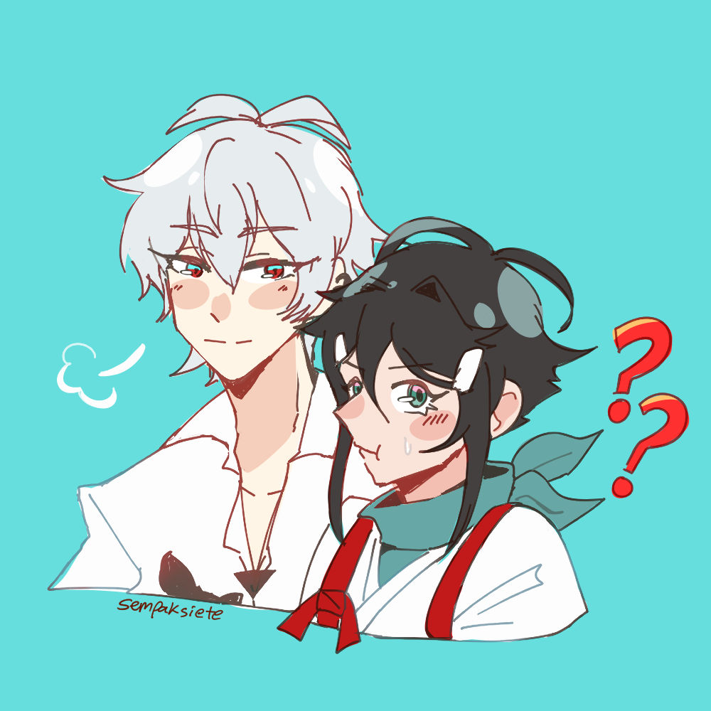 Ngkii_'s tweet photo. [SAMATEMMA]🐴✂️
What do you think they're thinking about?

#yumeship #yumelokalgallery https://t.co/eoYMGIiDR0