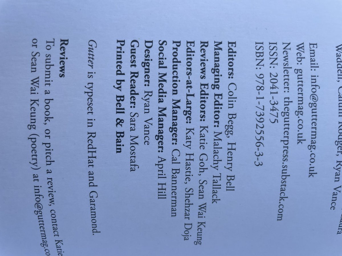 go get your gutter!☀️ guttermag.co.uk