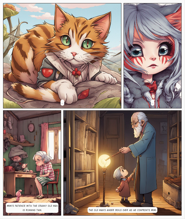 AuroraZaneNft's tweet photo. 🔥 A new amazing comic book series of fascinating adventures by ❤️ArtStyleMimi💚! Little Mimi are very lonely… They dream of finding a home and a loving family🙏 Maybe they are waiting for you? #anime #nftcommunity #manga #artstylemimi https://t.co/UrA3kwZRKN