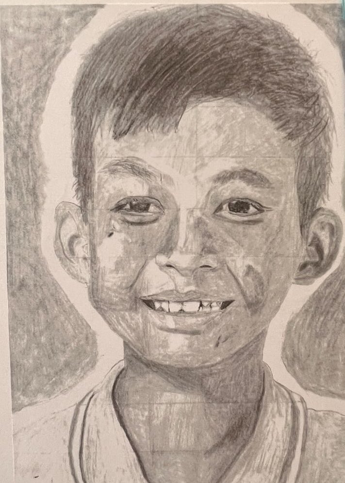 LyonsSchools's tweet image. Mrs. Brook’s art class spreads joy worldwide. Lyons students participated in the Memory Project, connecting our student artists with children across the globe. These portraits feature the talents of Lyons artists, Angelo Card and Tyler Keith.

#LYPride #memoryproject #artmatters