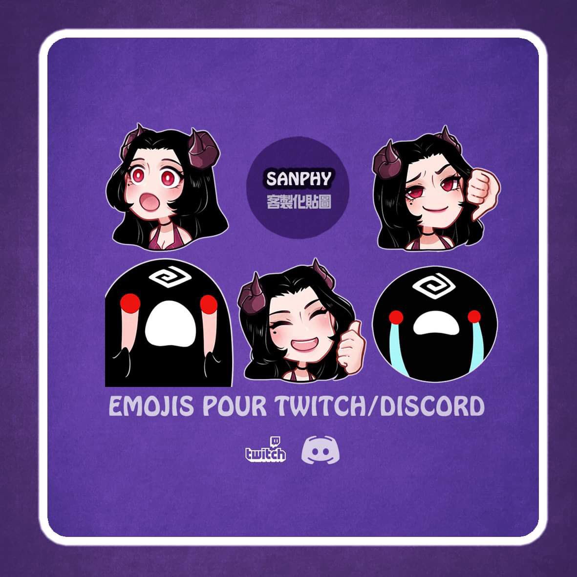 SanphyJ's tweet photo. 【#sanphy #表情委託 #freelance #emoji 】 #Discord/ #twitch

🤡🎨🤡🎨🤡🎨🤡🎨

Les emojis pour un streamer sur Twitch : 致命的玩笑 the_killing_juke

#BlackDesert
#illustrationartists #artist #2d #streamer  #sanphydessin #dessin #draw #drawing #illustration #illustrator #streaming https://t.co/lfknrkWSTE