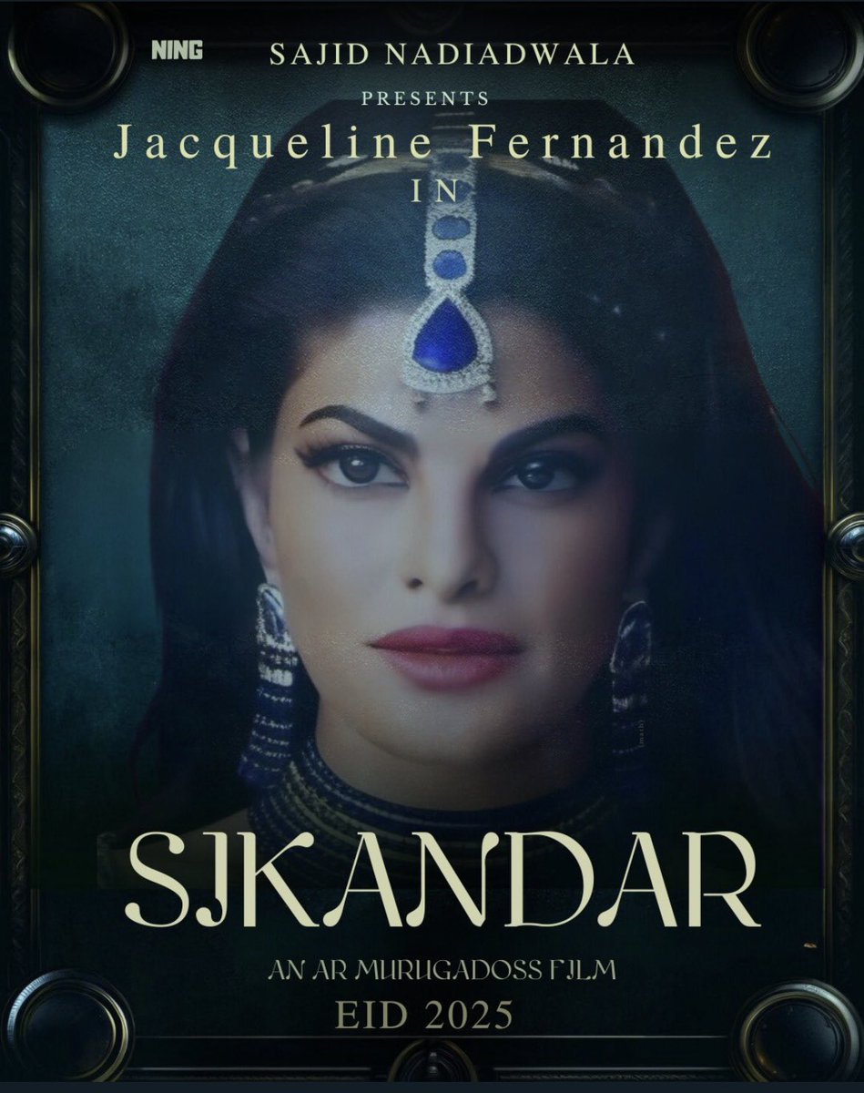 Jacqueline Fernandez Fan Club (@jacquelineclub_) on Twitter photo Fan made! ❤️
#JacquelineFernandez in #Sikandar 💥
#SikandarEid2025 #SalmanKhan <a href="/NGEMovies/">Nadiadwala Grandson</a> <a href="/WardaNadiadwala/">Warda S Nadiadwala 🐎</a> <a href="/BeingSalmanKhan/">Salman Khan</a> <a href="/BeingSKFan_Club/">Salman Khan Fan Club</a> #HBDJacquelineFernandez Fan made! ❤️
#JacquelineFernandez in #Sikandar 💥
#SikandarEid2025 #SalmanKhan <a href="/NGEMovies/">Nadiadwala Grandson</a> <a href="/WardaNadiadwala/">Warda S Nadiadwala 🐎</a> <a href="/BeingSalmanKhan/">Salman Khan</a> <a href="/BeingSKFan_Club/">Salman Khan Fan Club</a> #HBDJacquelineFernandez