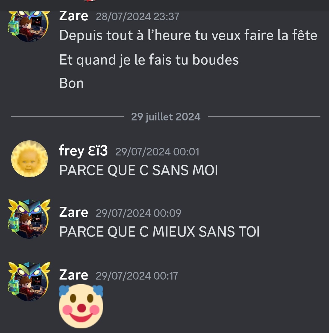 Mb j'étais au boulot, chobak omg les propos son choquant 😢🤌