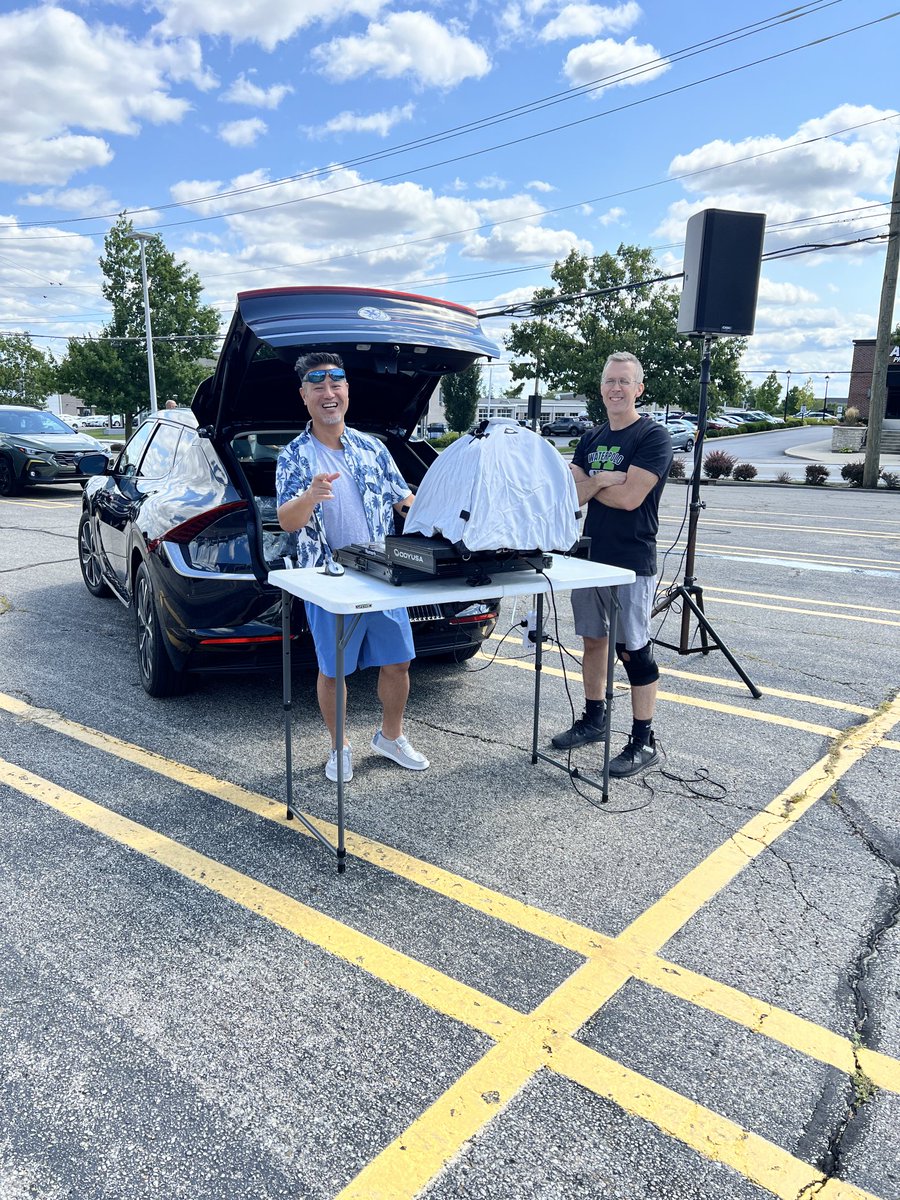 DJ Spicy Noodle- great sound! Bring you car and support water polo #3neverforgotten #OleJose ⁦<a href="/OhioWaterPolo/">OhioWaterPolo</a>⁩ ⁦<a href="/CinciWaterPolo/">Cincinnati Water Polo</a>⁩