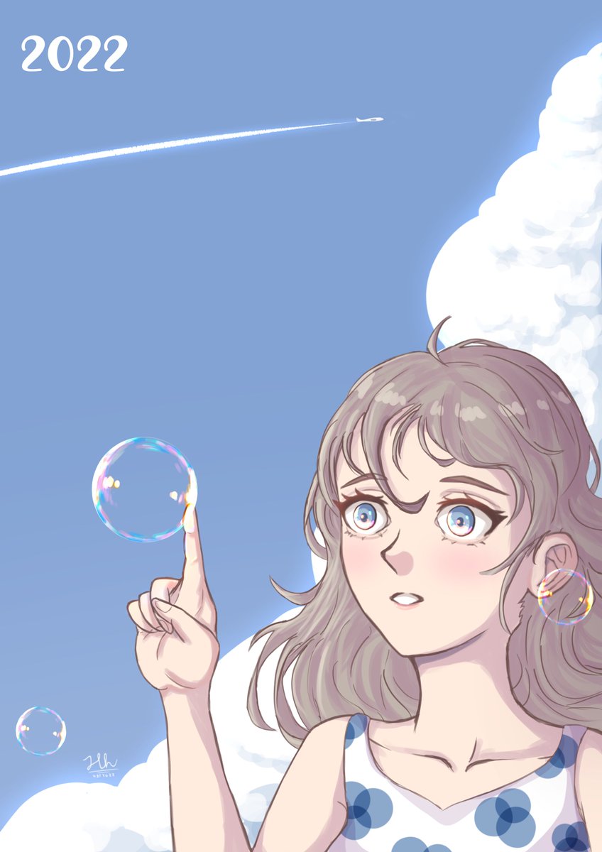 Bubble 🫧
A redraw of an old piece from 2022 ☁️