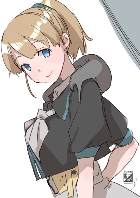 イントレピッドさん#艦これ版深夜の真剣お絵描き60分一本勝負#艦これ版真剣お絵描き60分一本勝負_20240811 