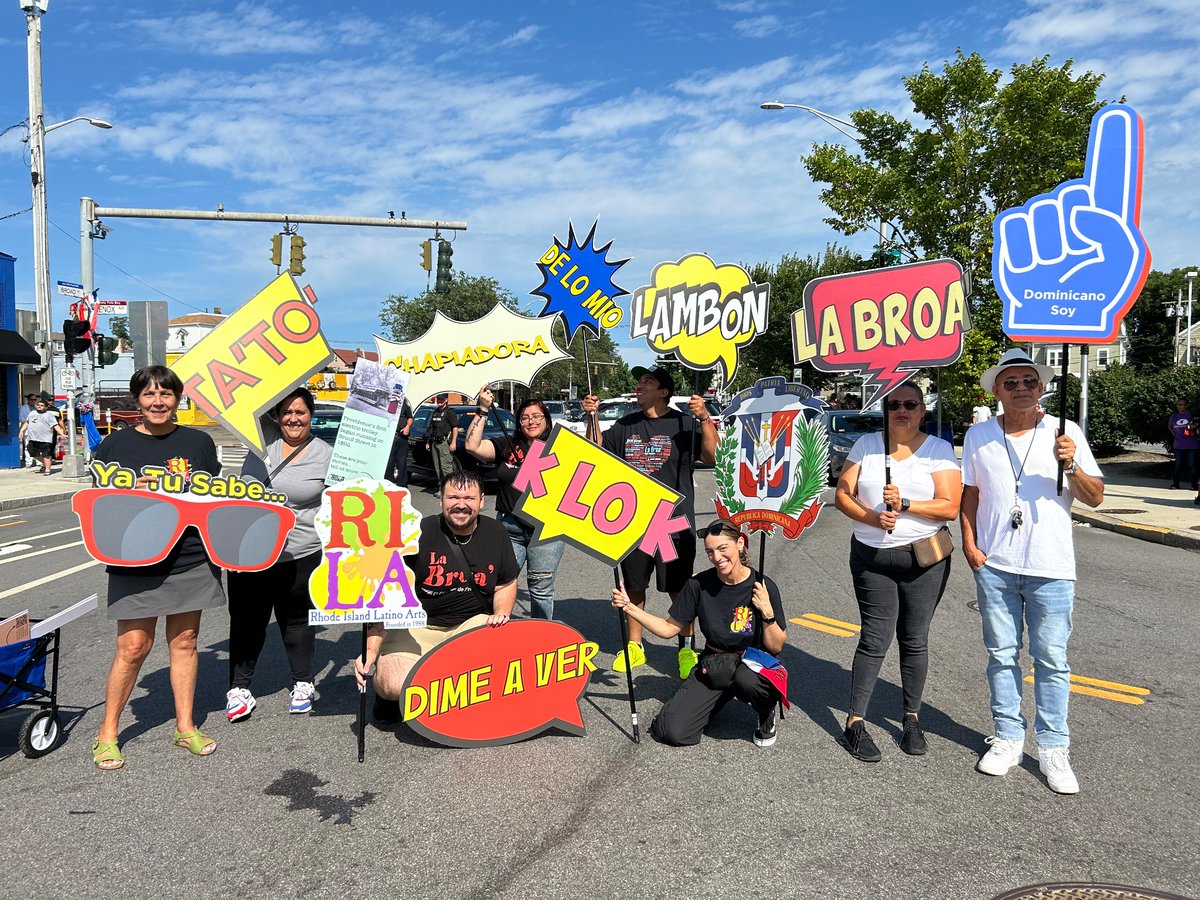jfbatista12's tweet photo. Everyone in RI is #Dominican on the 2nd Sunday of August —
Thank you to everyone, especially ‘Quisqueya en Acción’ (QIA) for organizing/attending the 37th annual Dominican parade in my beloved #SouthProvidence #LaBroa https://t.co/gAgK2tuvee