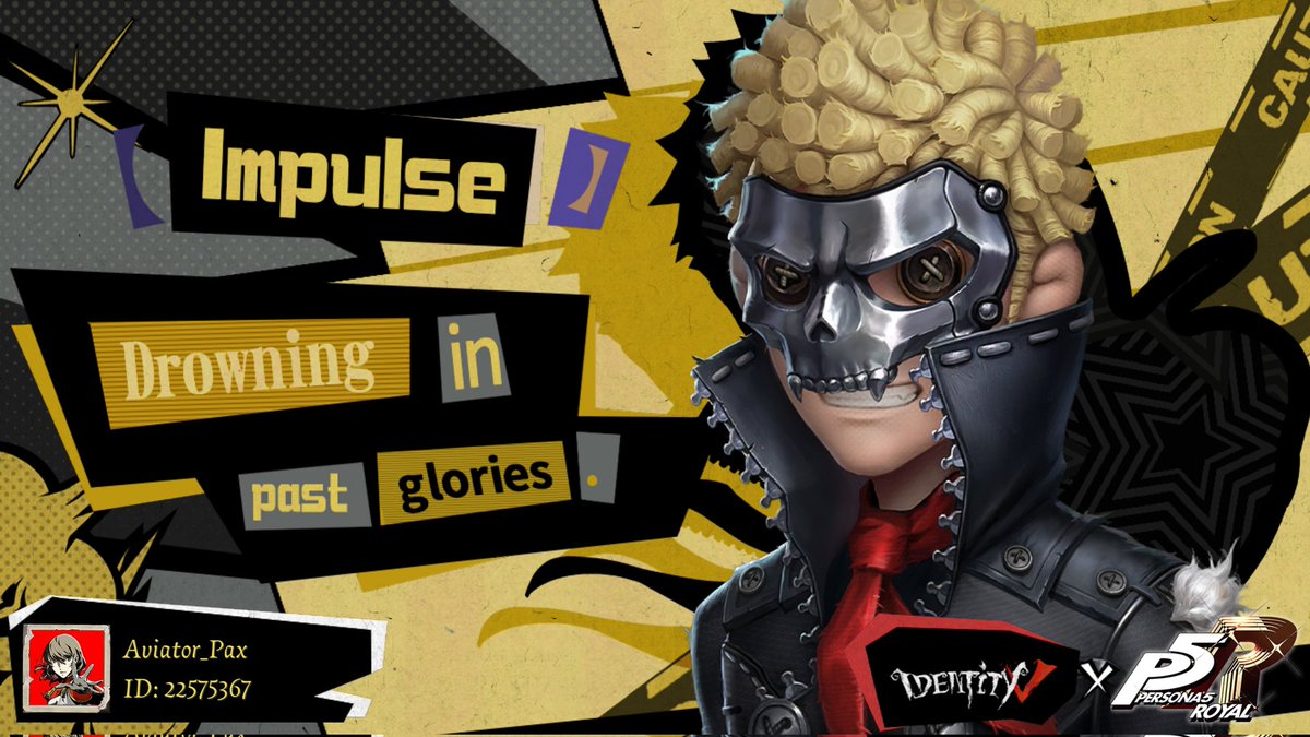 AviatorPaxx's tweet image. I&apos;m playing Identity V. Fancy a game?