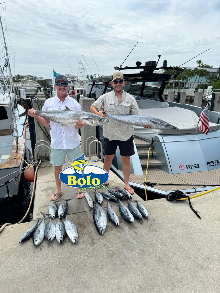 BOLOsportfish's tweet photo. Black fin tuna, wahoo and king mackerel for these guys out on BOLO  #fishbolo #bolosportfishing https://t.co/vjgMUPFRfJ
